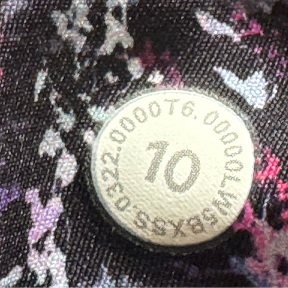 Lululemon Fast and Free High-Rise Tight 25" in Floral Spray Multi Sz 10 - Picture 7 of 8